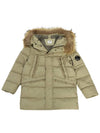 USA McTon Goggle Down Parka Silver Sage 15CKOW013C 005709G 335 Can be worn by adults - CP COMPANY - BALAAN 3