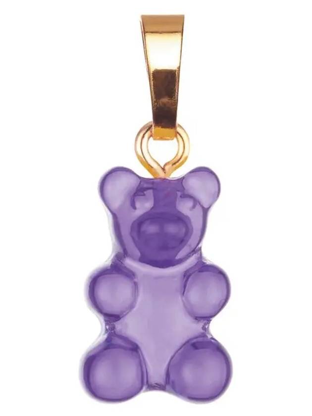 Nostalgia Bear Pendant Purple PLUM - CRYSTAL HAZE - BALAAN 1