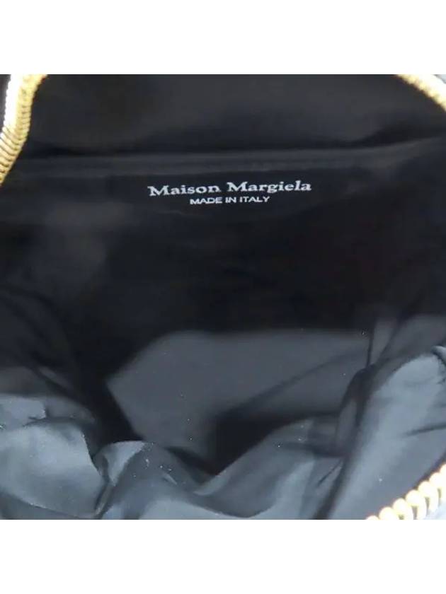 Maison Margiela S56WA0014 Black Leather Glam Slam Mini Backpack and Crossbag - MAISON MARGIELA - BALAAN 4