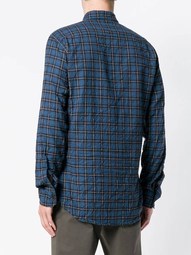 Wrinkle Check Shirt - DSQUARED2 - BALAAN 3