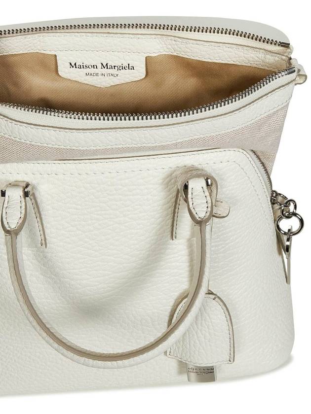 5AC Logo Patch Mini Tote Bag Ivory - MAISON MARGIELA - BALAAN 5