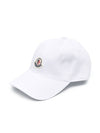 Gabardine Ball Cap Optical White - MONCLER - BALAAN 2