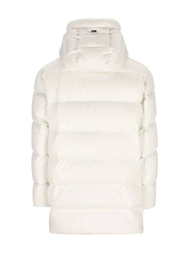 High neck hood padded white - HERNO - BALAAN 3