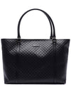 Microguccissima GG Leather Tote Bag Black - GUCCI - BALAAN 2