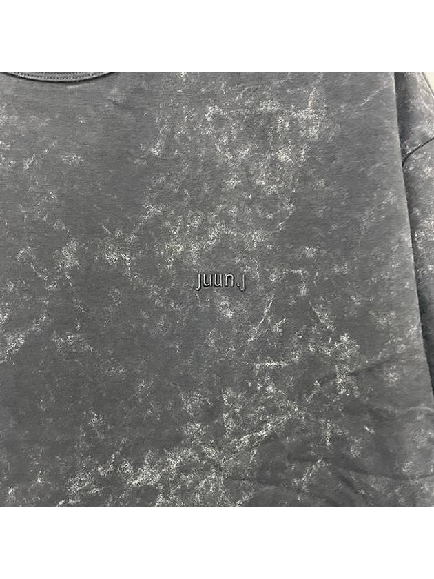 Cotton Garment Dying Short Sleeve T-shirt Gray (JC3742P243) - JUUN.J - BALAAN 5