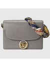 Torchon Scarf Shoulder Bag Grey - GUCCI - BALAAN 5