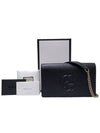 Women s 598211 GG Interlocking Black Soho Chain Cross Bag - GUCCI - BALAAN 10