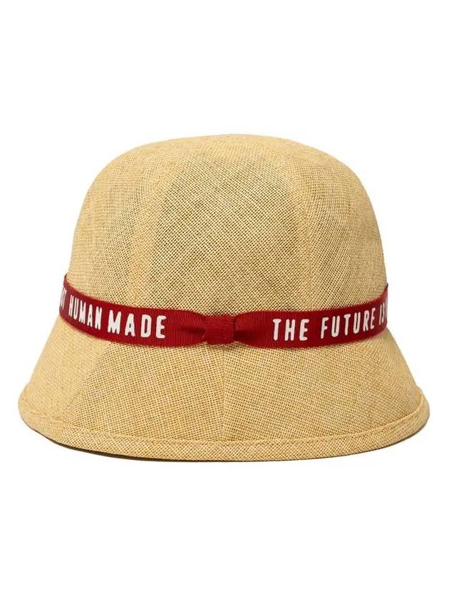 Paper Bucket Hat Beige HM27GD154 - HUMAN MADE - BALAAN 5