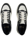 SL 61 Low Top Sneakers Black White - SAINT LAURENT - BALAAN 7