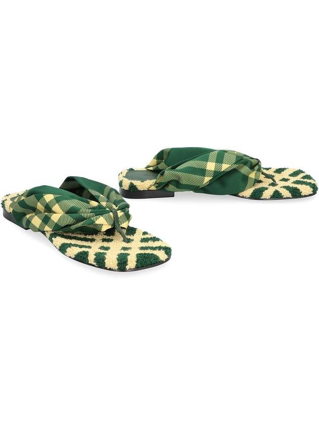 Check Pool flat slides 8080145 - BURBERRY - BALAAN 4