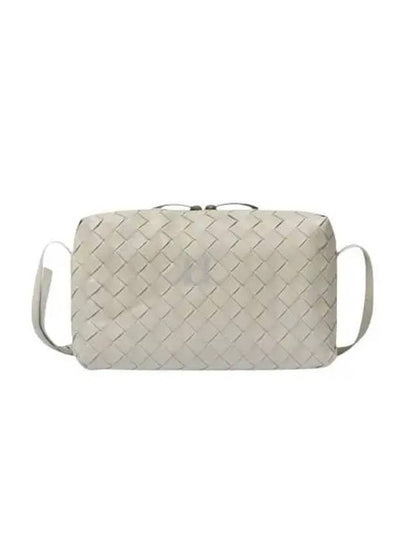 Intrecciato Leather Mini Cross Bag Beige - BOTTEGA VENETA - BALAAN 2