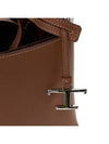 Micro Leather Mini Tote Bag Brown - TOD'S - BALAAN 8