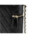 Classic Chain Cosmetic Phone Holder Vanity Bag Lambskin Black Champagne Gold AP2675 - CHANEL - BALAAN 5