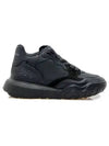 Court Trainer Low Top Sneakers Black - ALEXANDER MCQUEEN - BALAAN 2