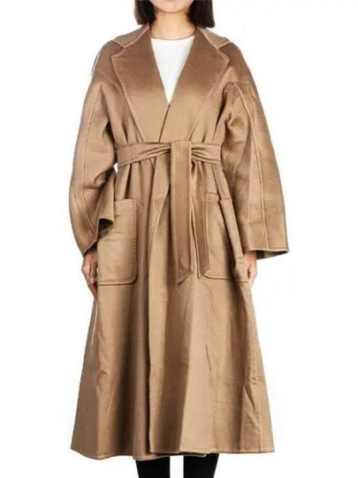 Ludmilla Belt Single Coat Camel - MAX MARA - BALAAN 2