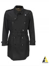 Men's Kensington Heritage Trench Coat Black - BURBERRY - BALAAN 2