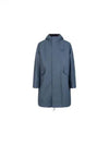 Homme Logo Fishtail Parka Blue - DIOR - BALAAN 2