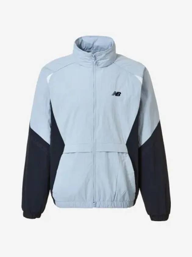 Uni Flying Warm up Jacket 51 Light Blue - NEW BALANCE - BALAAN 1