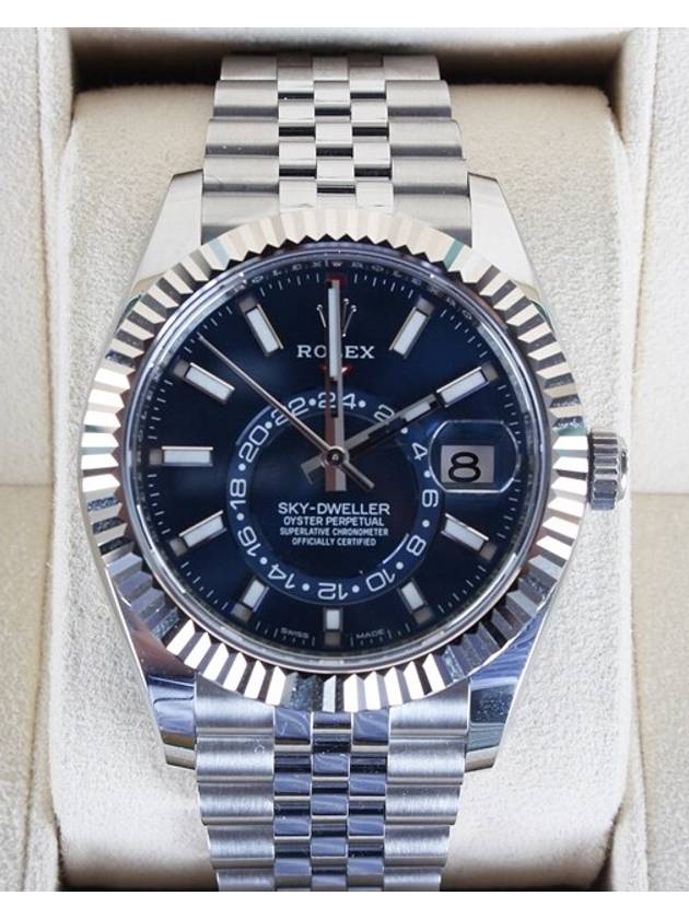 Rolex Skydweller Steel Blue Plate 23 Years - ROLEX - BALAAN 3