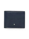 Meisterstück 6CC Half Wallet Blue Ink - MONTBLANC - BALAAN 3