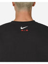 Sweatshirt FN7692 012 Black MENS M L Euro Fit - NIKE - BALAAN 5