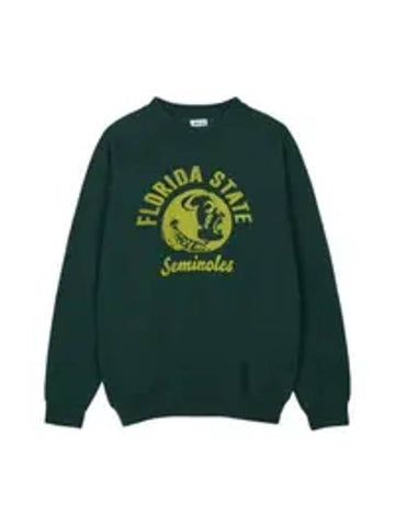 Seminoles Sweatshirt Bottle Green - WILD DONKEY - BALAAN 1