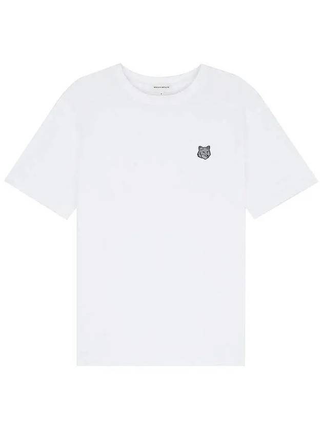 Bold Fox Head Patch Comfort Short Slevee T-Shirt White - MAISON KITSUNE - BALAAN 4