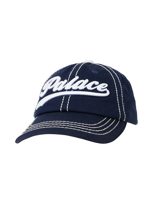 Script 6Panel Cap Navy Script 6Panel Navy - PALACE - BALAAN 1