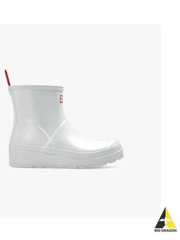 Women s Nebula Shorts Rain Boots White WFS2020NEB - HUNTER - BALAAN 1