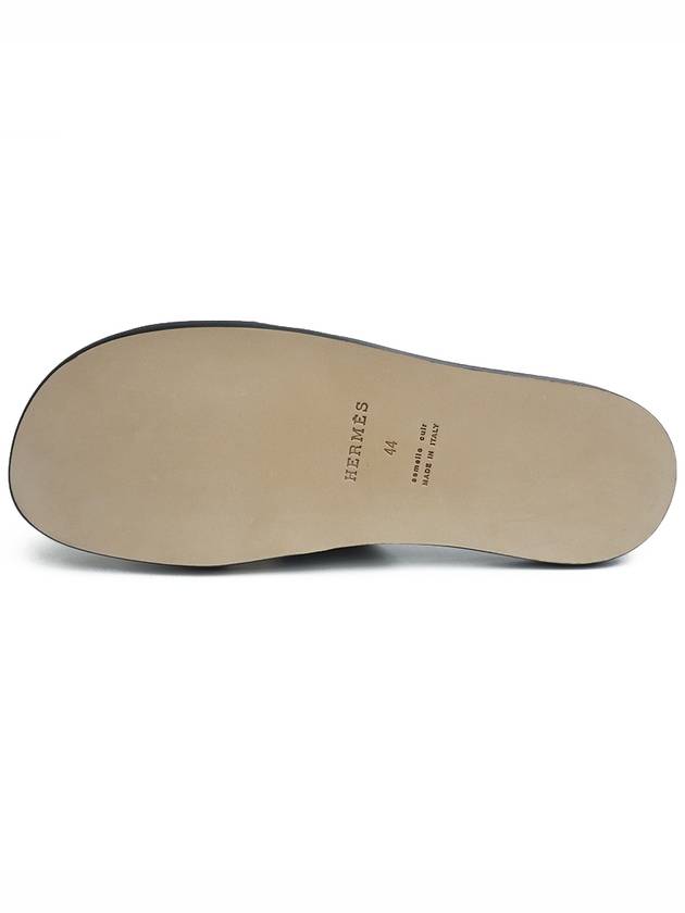 Izmir Sandal Calfskin & Noir - HERMES - BALAAN 6