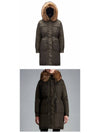 Ban Fur Hooded Padded Parka Green - MONCLER - BALAAN 5