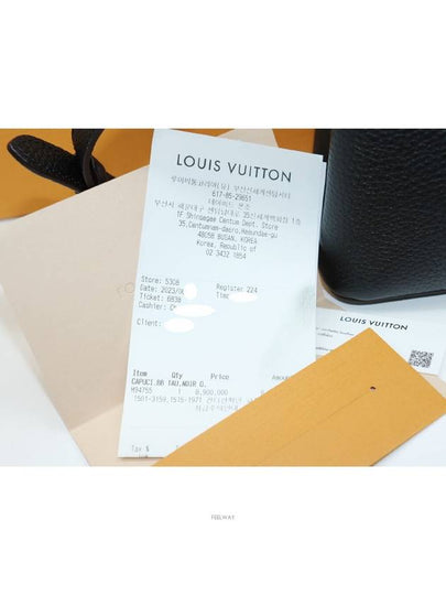 Brand new product purchased in 23 Shinsegae Capucine bb full set Capucin - LOUIS VUITTON - BALAAN 2