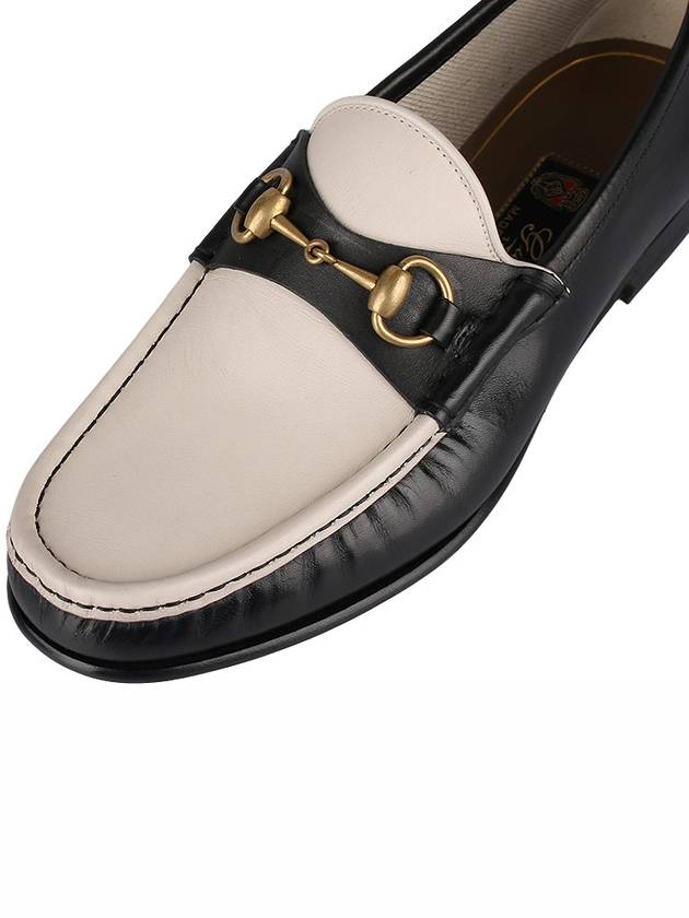 Horsebit 1953 Loafer White Black - GUCCI - 8