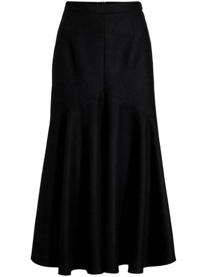 Mermaid midi A line skirt black - PATOU - BALAAN 2