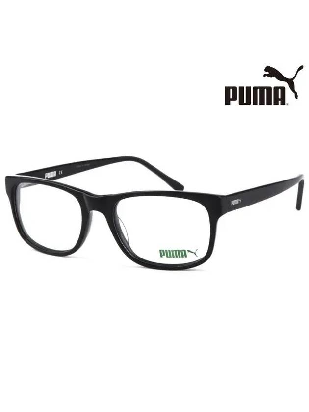 Glasses Frame PE0020O 001_J Square Acetate Men Women Glasses - PUMA - BALAAN 1