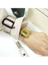 Transparent classic gold vintage electronic wristwatch - CASIO - BALAAN 1