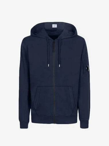 CP Company Men's Hooded Zip-Up Navy 11CMSS077A - CP COMPANY - BALAAN 1