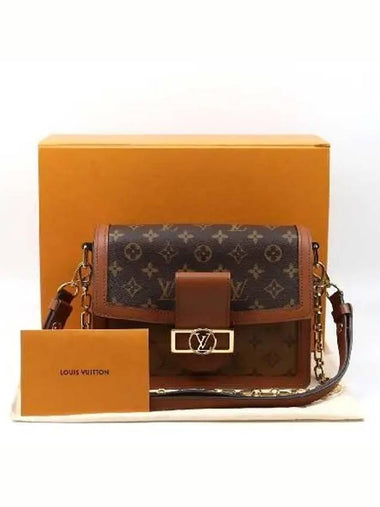 M44391 Monogram Canvas Dauphine Shoulder Bag Chain Strap - LOUIS VUITTON - BALAAN 1