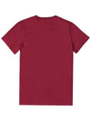 Embroidered Logo Essential Sports Short Sleeve T-Shirt Red - BARBOUR - BALAAN 3