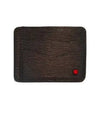 Texture Leather Card Wallet Brown - KITON - BALAAN 2