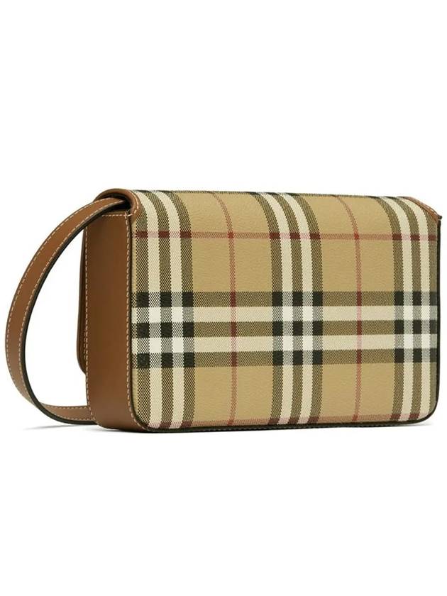 Hampshire Check Cross Bag Archive Beige - BURBERRY - BALAAN 5