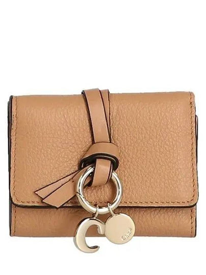 Alphabet Small Half Wallet Beige - CHLOE - BALAAN 2