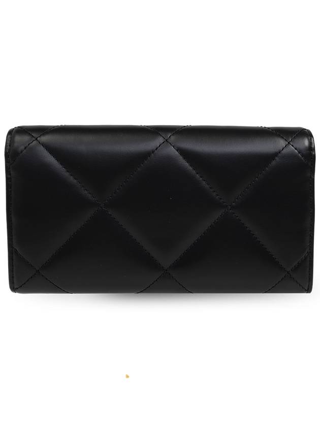 Tory Burch Leather Wallet Kira, Women's, Black - TORY BURCH - BALAAN 3