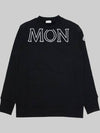 Moncler 8G00029 809KX 999 Black Women s Sweatshirt - MONCLER - BALAAN 1