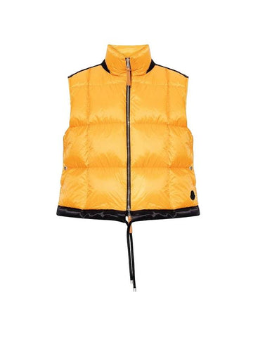 Kart Down Vest Dark Orange - MONCLER - BALAAN 1