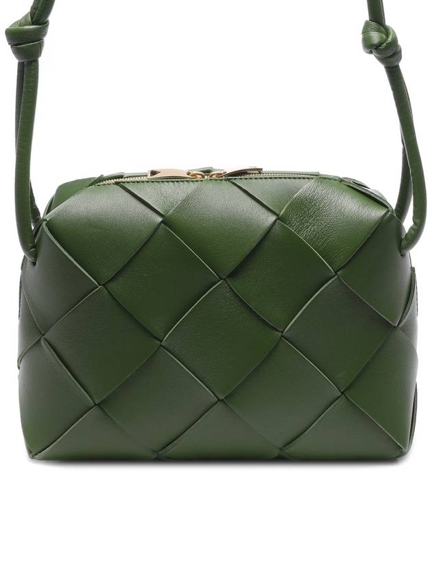 Cassette Intrecciato Small Cross Bag Avocado - BOTTEGA VENETA - BALAAN 3