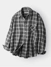 Forest Memory Check Shirt Black - INDUST - BALAAN 6