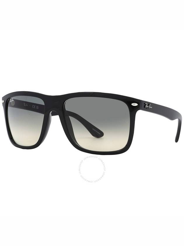 Ray Ban Boyfriend Two Light Grey Gradient Square Unisex Sunglasses RB4547 601/32 60 - RAY-BAN - BALAAN 2