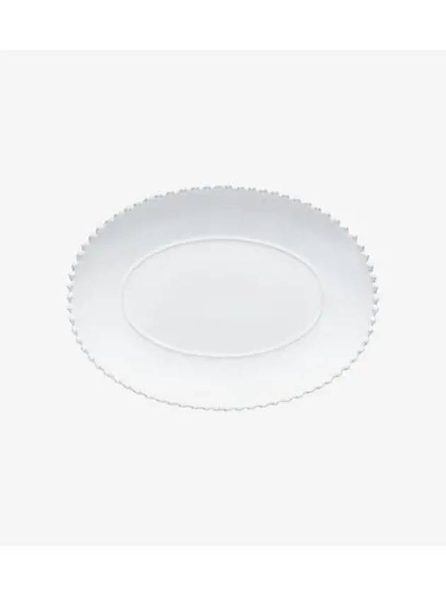 COSTA NOVA White Pearl 33cm Oval Serving Plate - COSTARELLOS - BALAAN 1