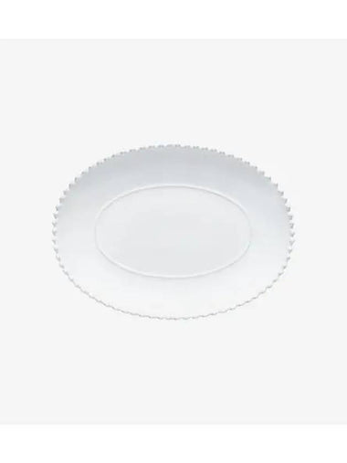 COSTA NOVA White Pearl 33cm Oval Serving Plate - COSTARELLOS - BALAAN 1